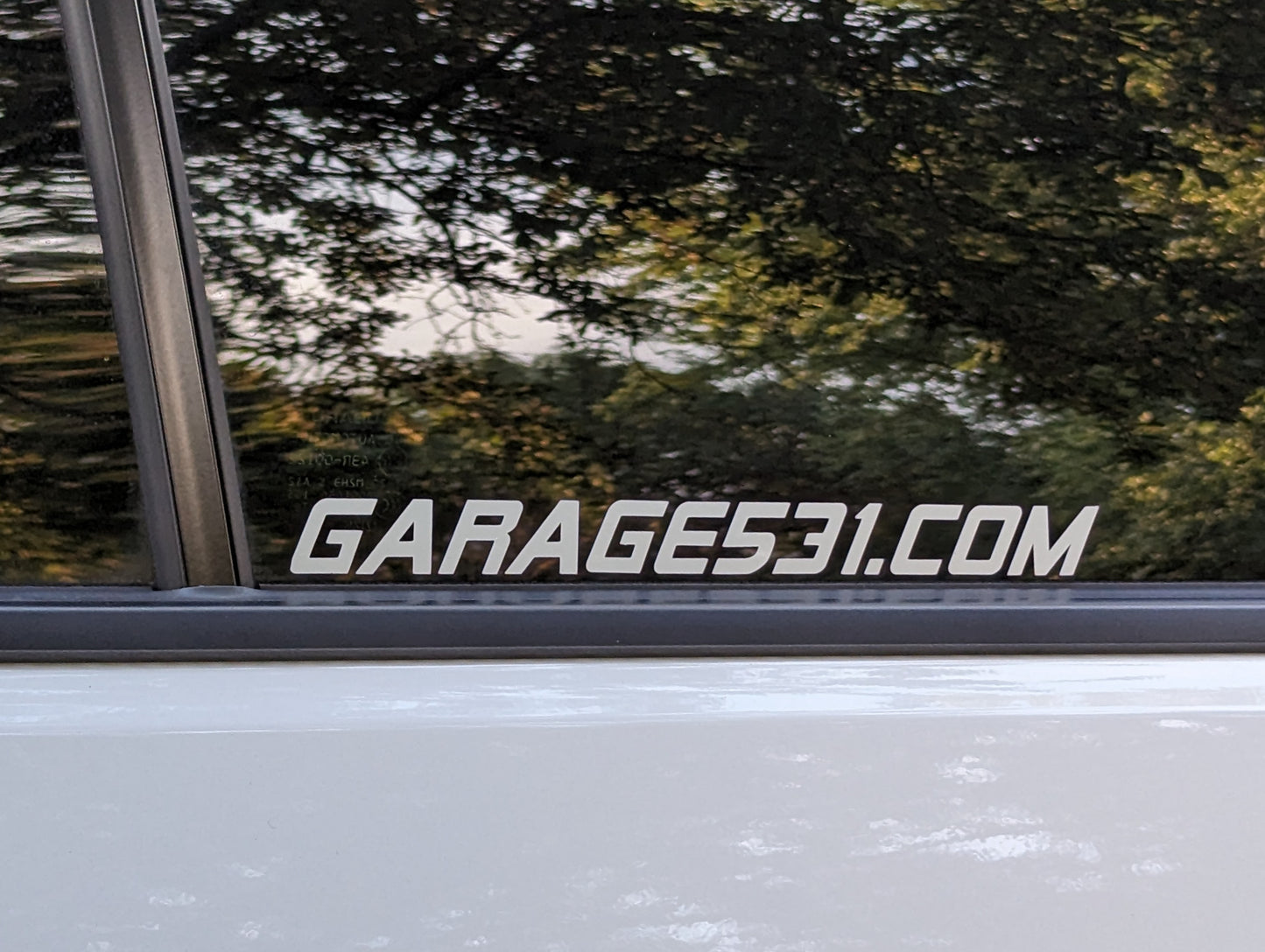 G531 site decal