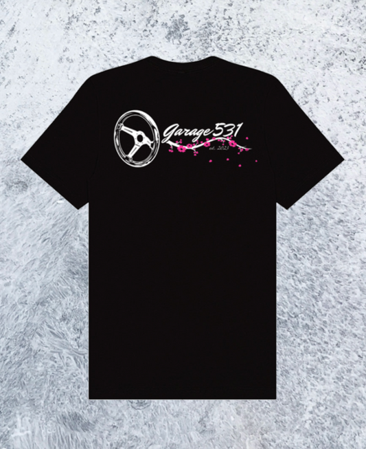 Sakura Black T-Shirt