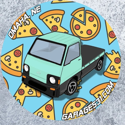 Pizza Truck Sticker