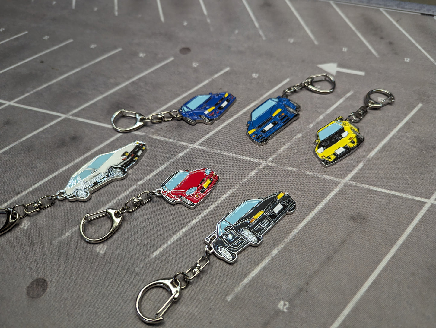 Initial D Gashapon Keychain